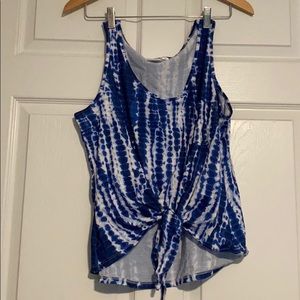 🎉EUC Crop Tie Tank
